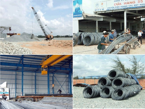 Phú Điền - Tồn kho vật liệu xây dựng